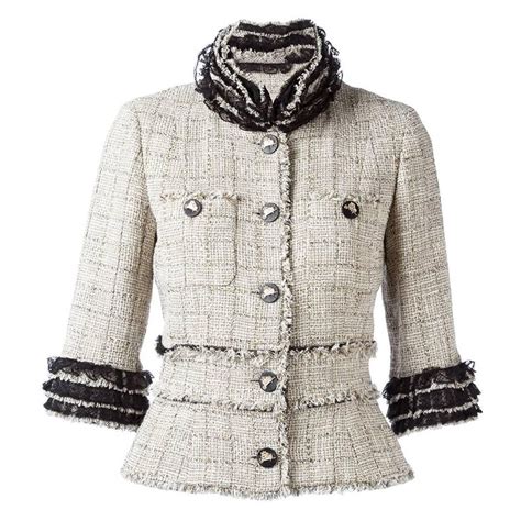 chanel tweed jacket replica|chanel tweed jacket outlet.